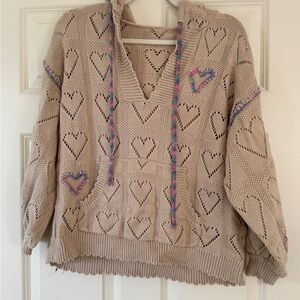 LoveShackFancy Meara Pointelle Sweater